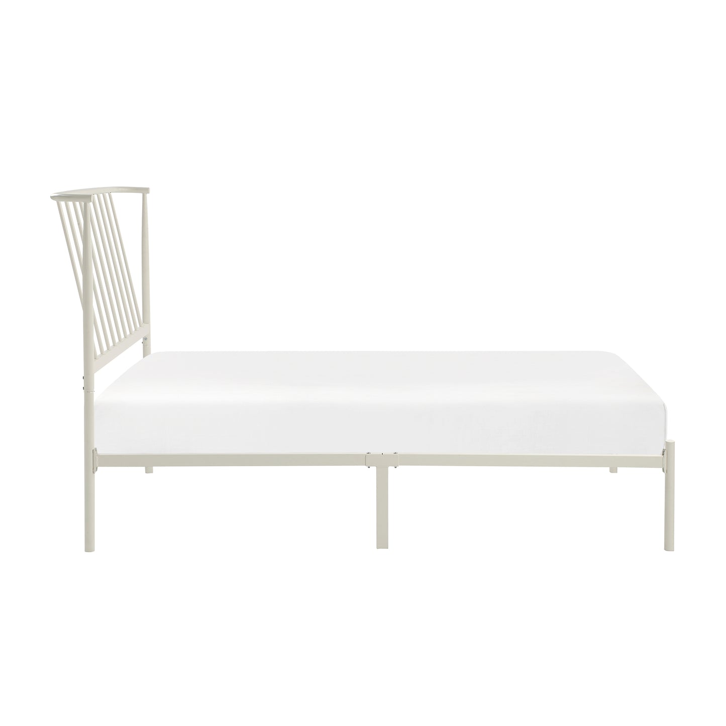 1630WHT-1 - Twin Platform Bed