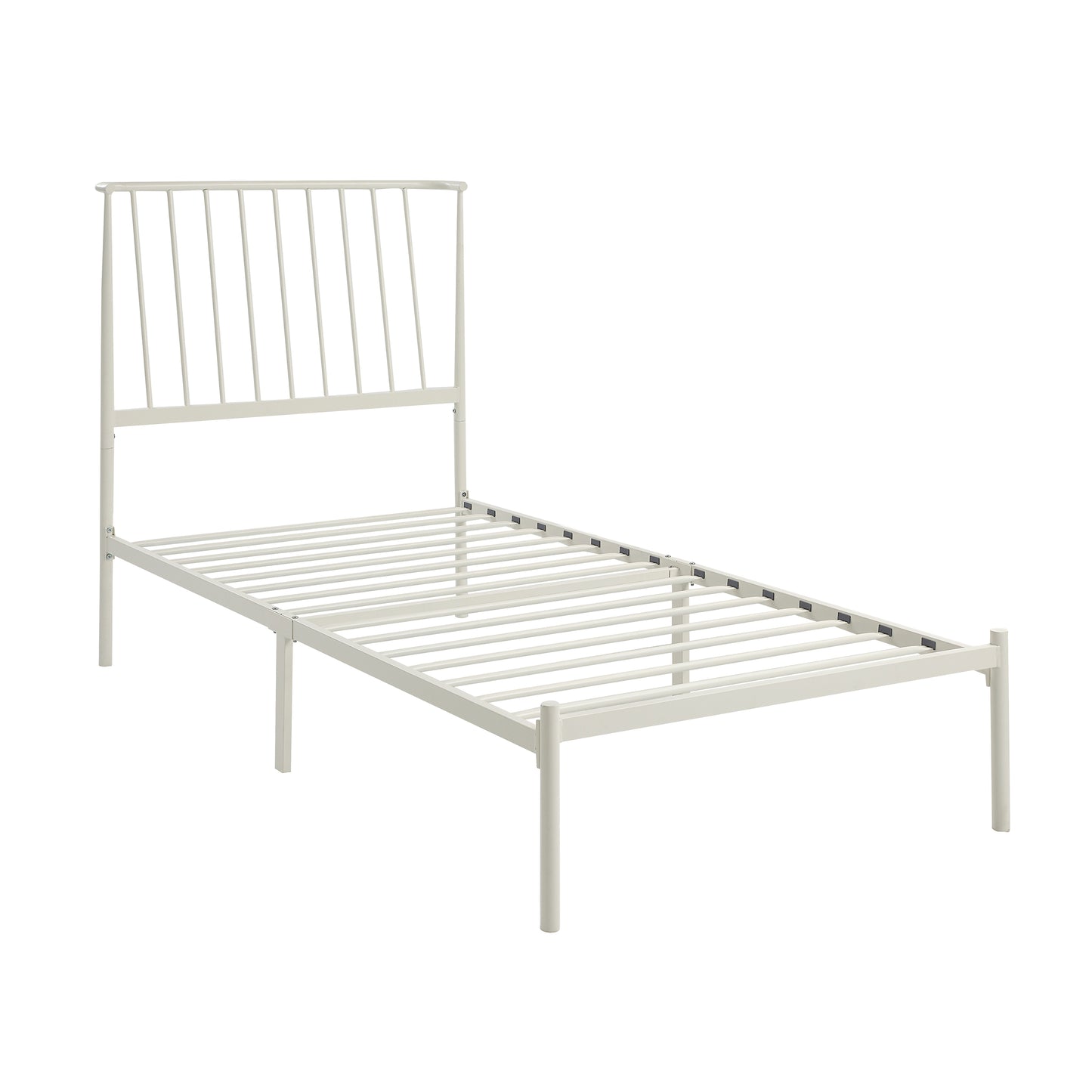 1630WHT-1 - Twin Platform Bed