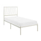 1630WHT-1 - Twin Platform Bed