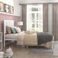 1635WHT-1 - Twin Platform Bed