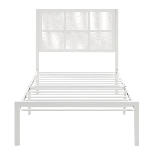 1635WHT-1 - Twin Platform Bed