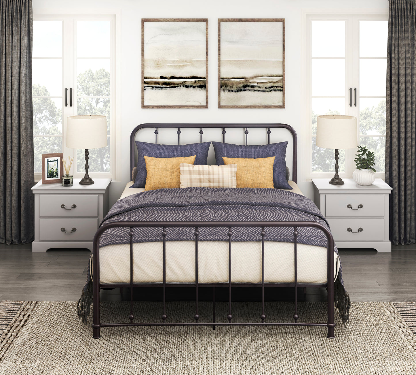 1638F-1 - Full Platform Bed