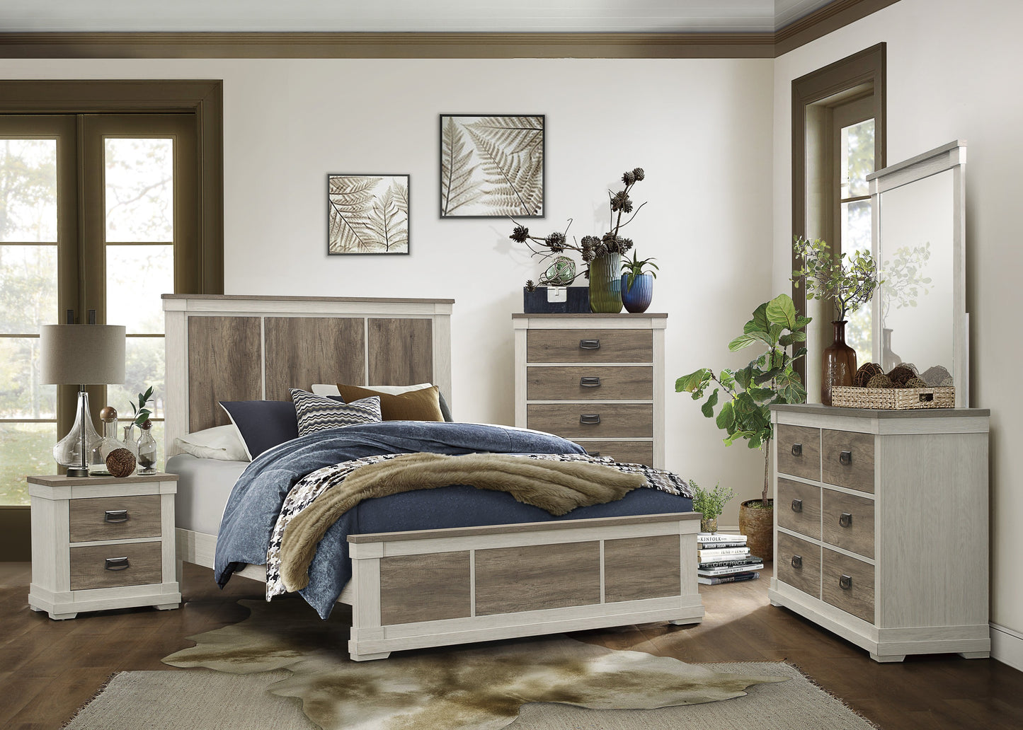 1677-1* - (2)Queen Bed