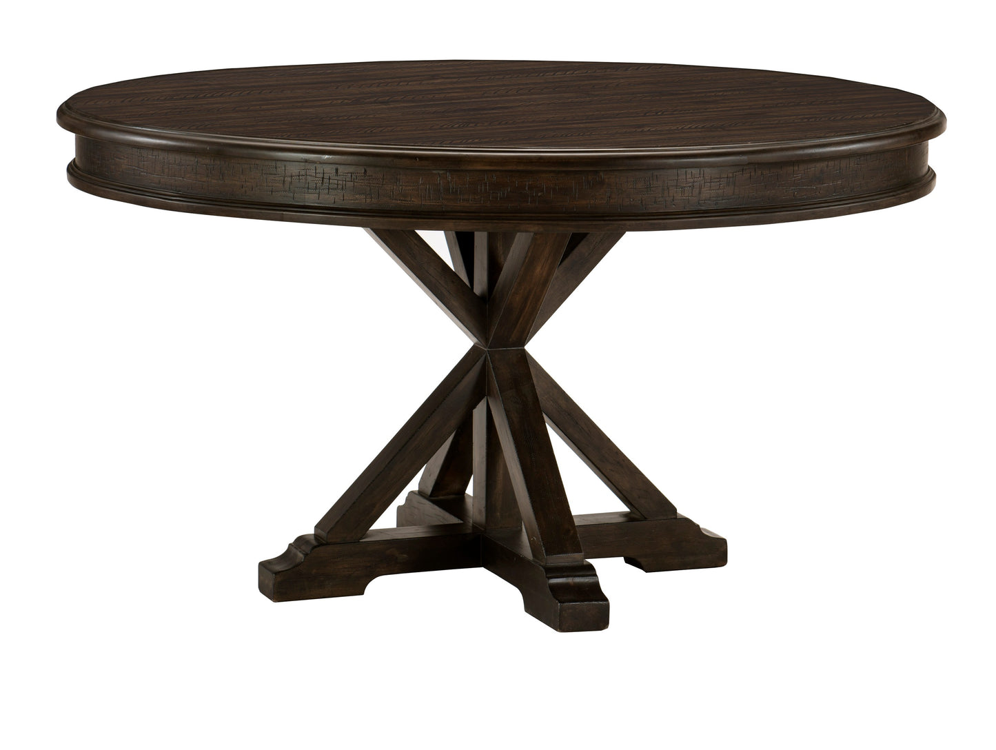 1689-54* - (2)Round Dining Table