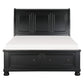 1714BK-1* - (3)Queen Sleigh Platform Bed with Footboard Storage