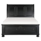 1714KBK-1CK* - (3)California King Sleigh Platform Bed with Footboard Storage