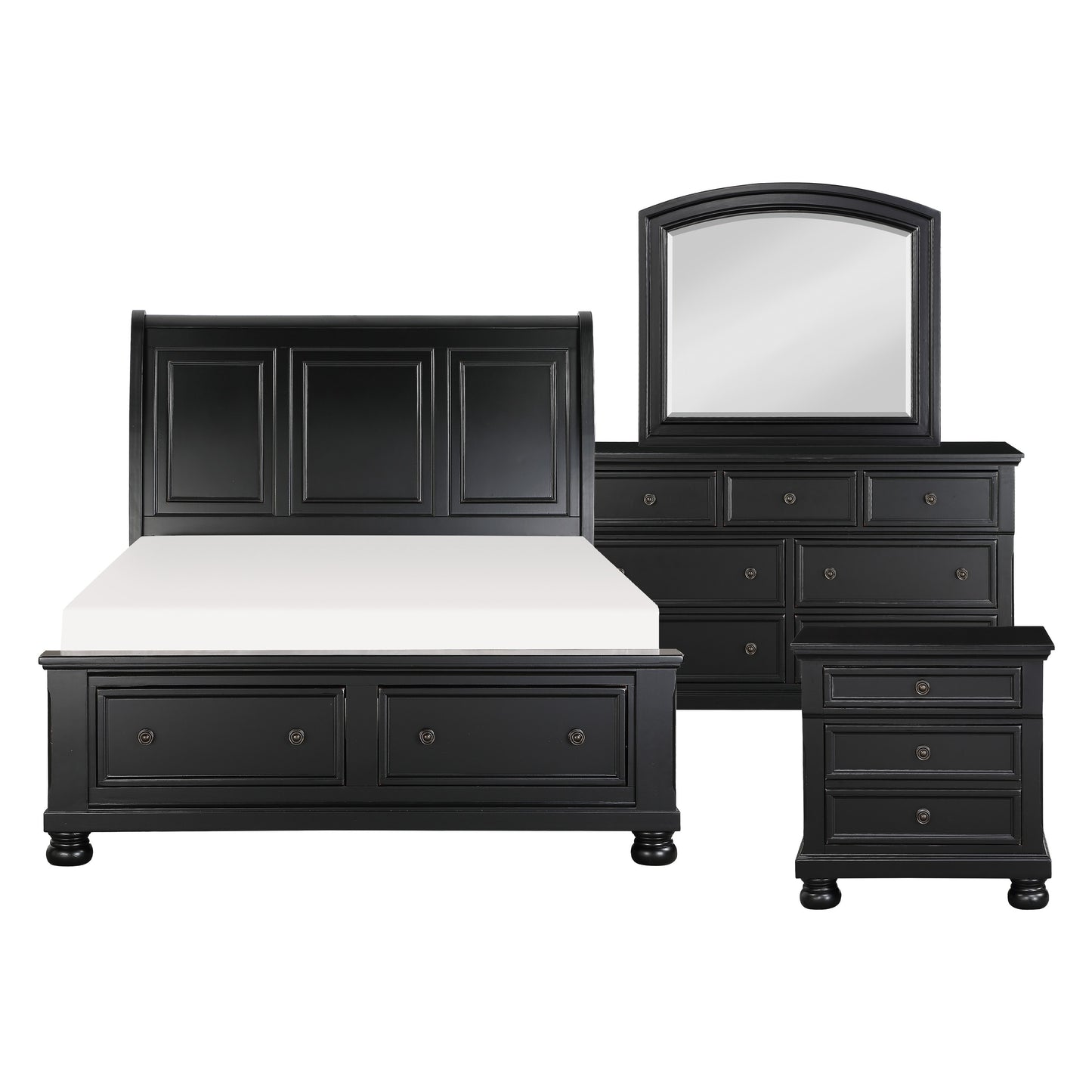 1714BK-1*4 - 4PC SET: 1QB,1NS,1DR,1MR