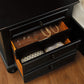1714BK-4 - Night Stand, Hidden Drawer