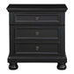 1714BK-4 - Night Stand, Hidden Drawer