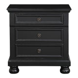 1714BK-4 - Night Stand, Hidden Drawer
