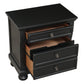 1714BK-4 - Night Stand, Hidden Drawer
