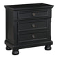 1714BK-4 - Night Stand, Hidden Drawer
