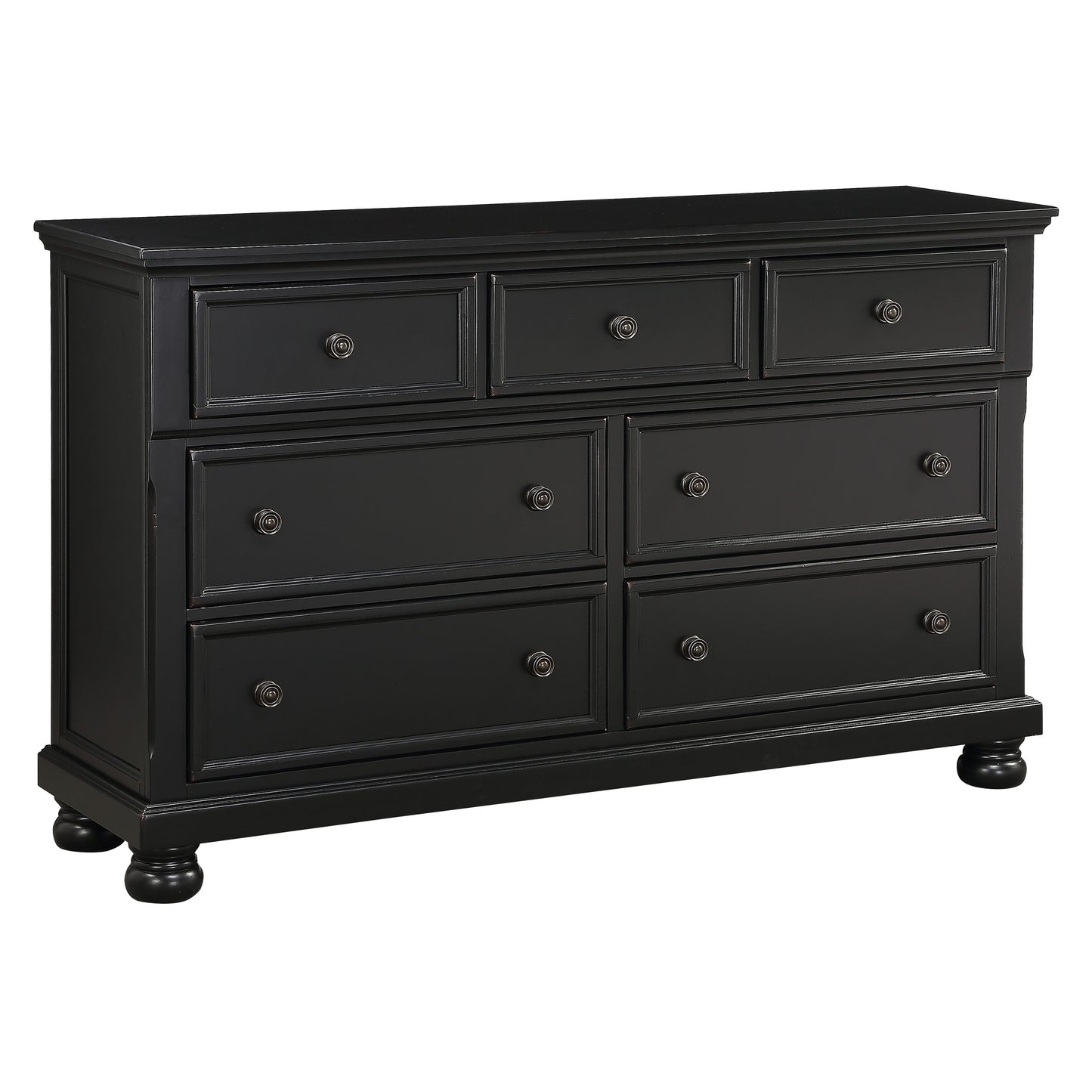 1714BK-5 - Dresser, Hidden Drawer
