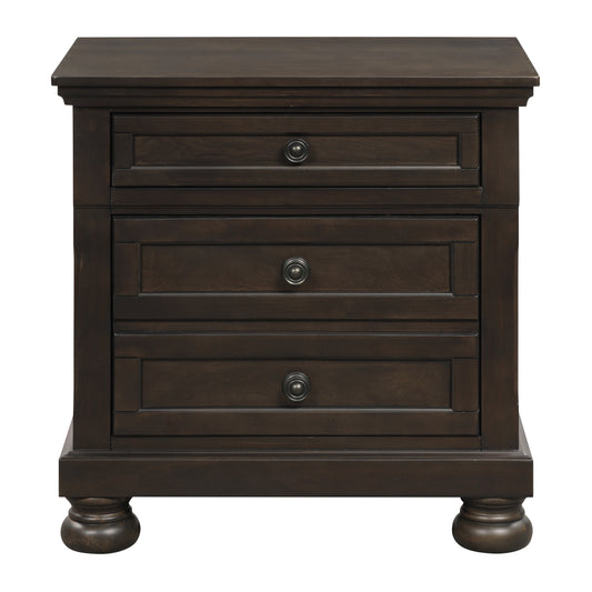 1718GY-4 - Night Stand with Hidden Drawer
