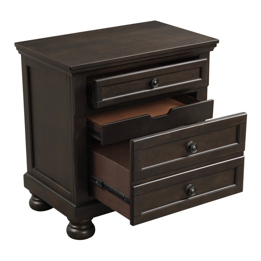 1718GY-4 - Night Stand with Hidden Drawer