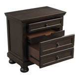 1718GY-4 - Night Stand with Hidden Drawer
