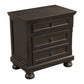 1718GY-4 - Night Stand with Hidden Drawer