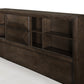 1753-1* - (3)Queen Platform Bed with Footboard Storage