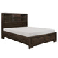 1753-1* - (3)Queen Platform Bed with Footboard Storage