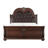 1757-1* - (4)Queen Sleigh Bed