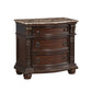 1757-4 - Night Stand, Marble Top