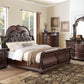 1757K-1EK* - (4)Eastern King Sleigh Bed