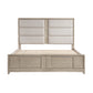 1820NK-1EK* - (3) Eastern King Platform Bed with Footboard Storage
