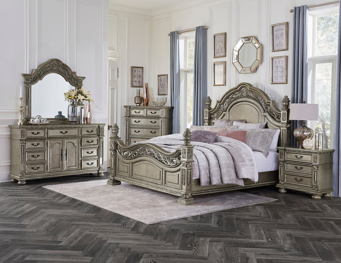 1824PG-1* - (5)Queen Bed