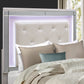 1845KLED-1CK* - (3)California King Bed, LED Lighting