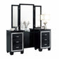1916BK-15* - (3)Vanity Dresser with Mirror