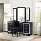 1916BK-15* - (3)Vanity Dresser with Mirror