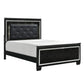 1916BK-1* - (3)Queen Bed, LED Lighting