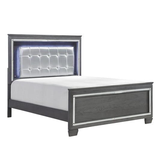 1916GY-1* - (3)Queen Bed, LED Lighting