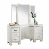 1916W-15* - (3)Vanity Dresser with Mirror