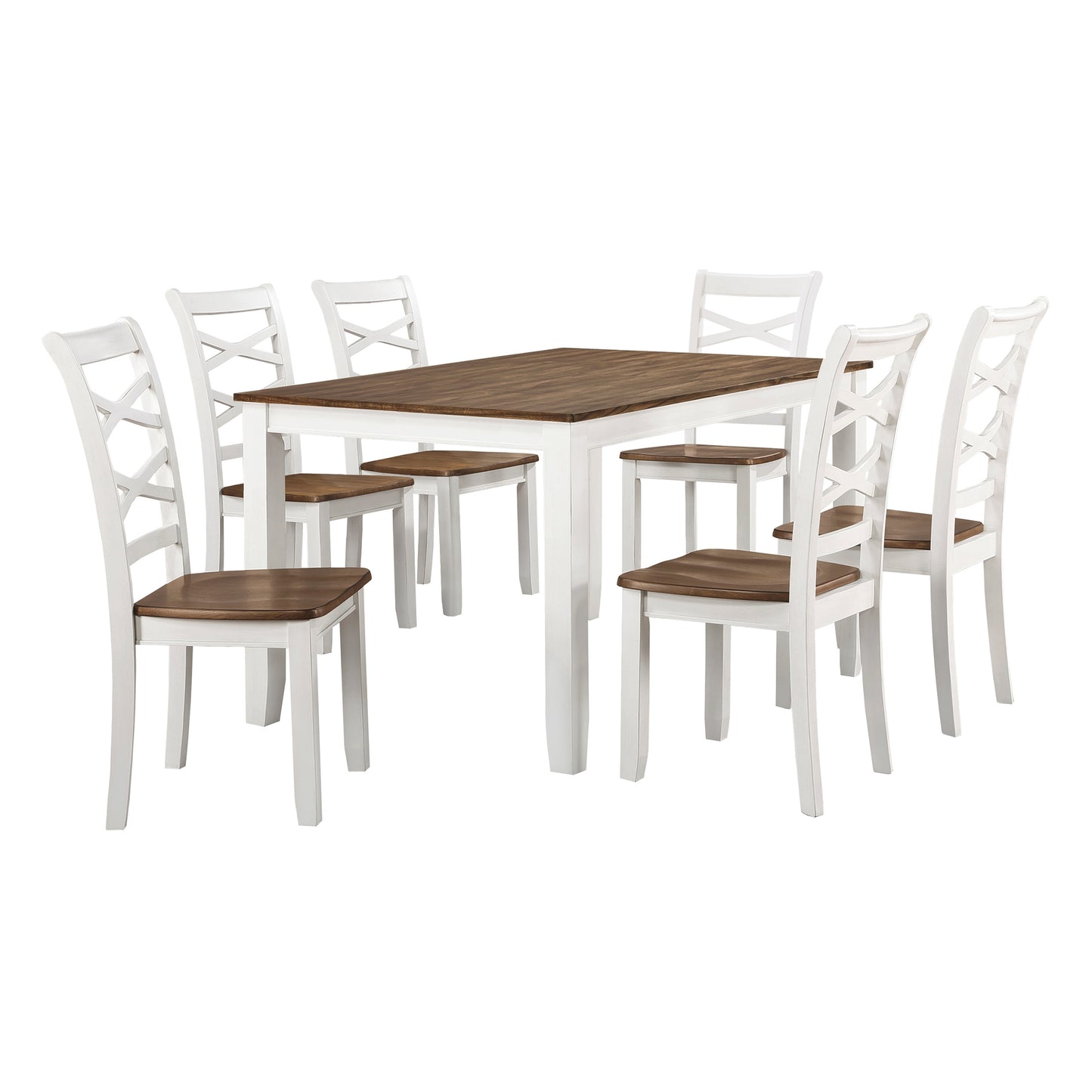 5894N-7P - 7-Piece Pack Dinette Set