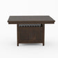 5655-36* - (2)Counter Height Table with Storage Base