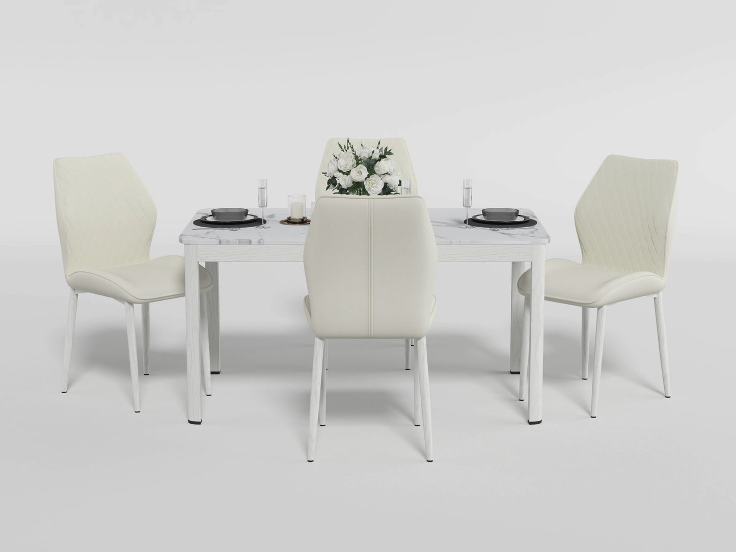 5918-59* - (2) Dining Table