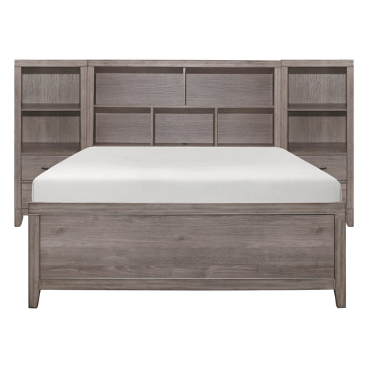 2042NB*WB - 3pc Set Queen Wall Bed (QB+2PNS)