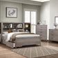 2042NB-1* - (3) Queen Platform Bed