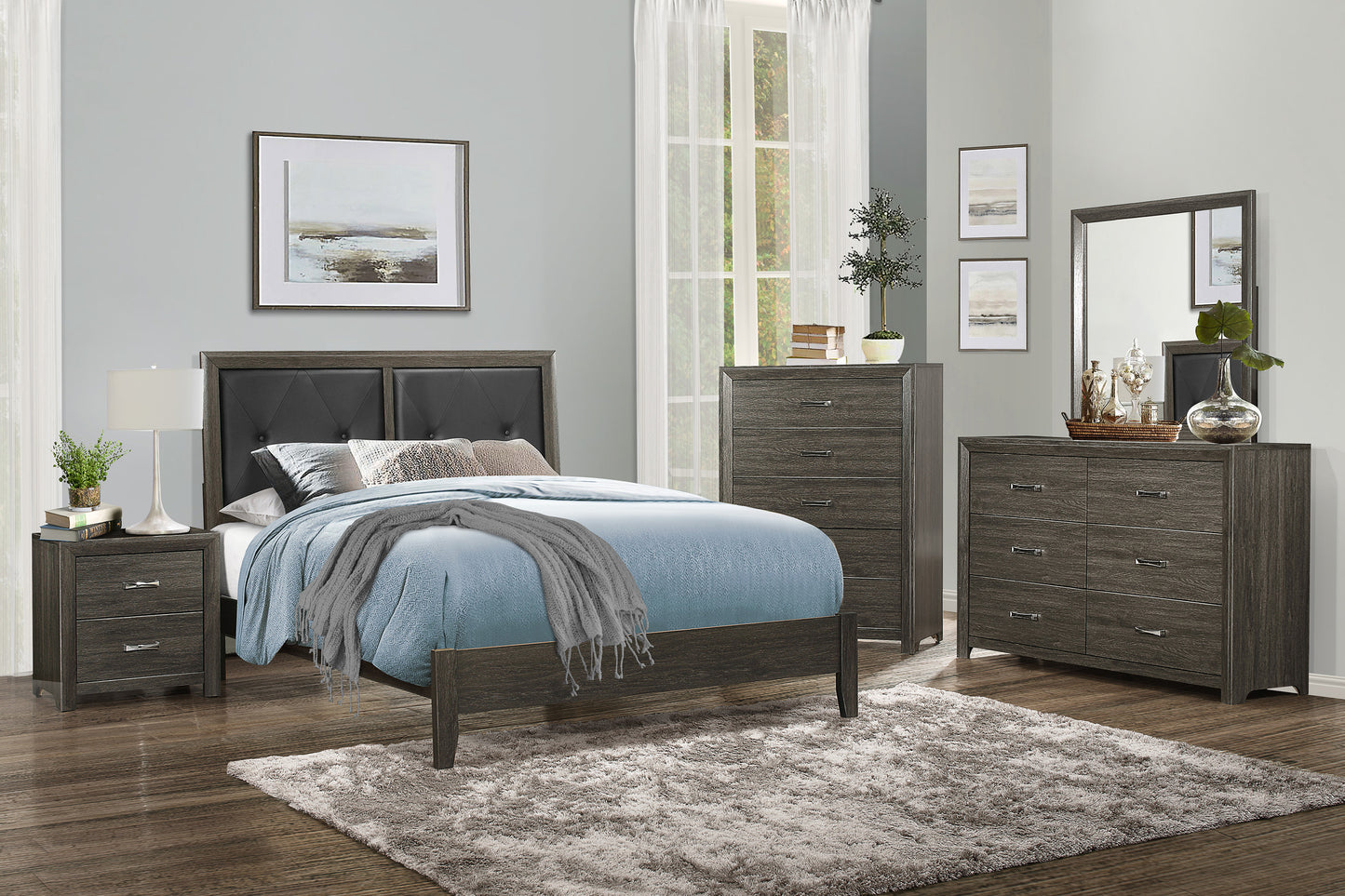 2145KNP-1CK* - (3)California King Bed