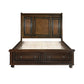 2159K-1EK* - (3)Eastern King Sleigh Platform Bed with Footboard Storage