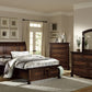 2159-1* - (3)Queen Sleigh Platform Bed with Footboard Storage