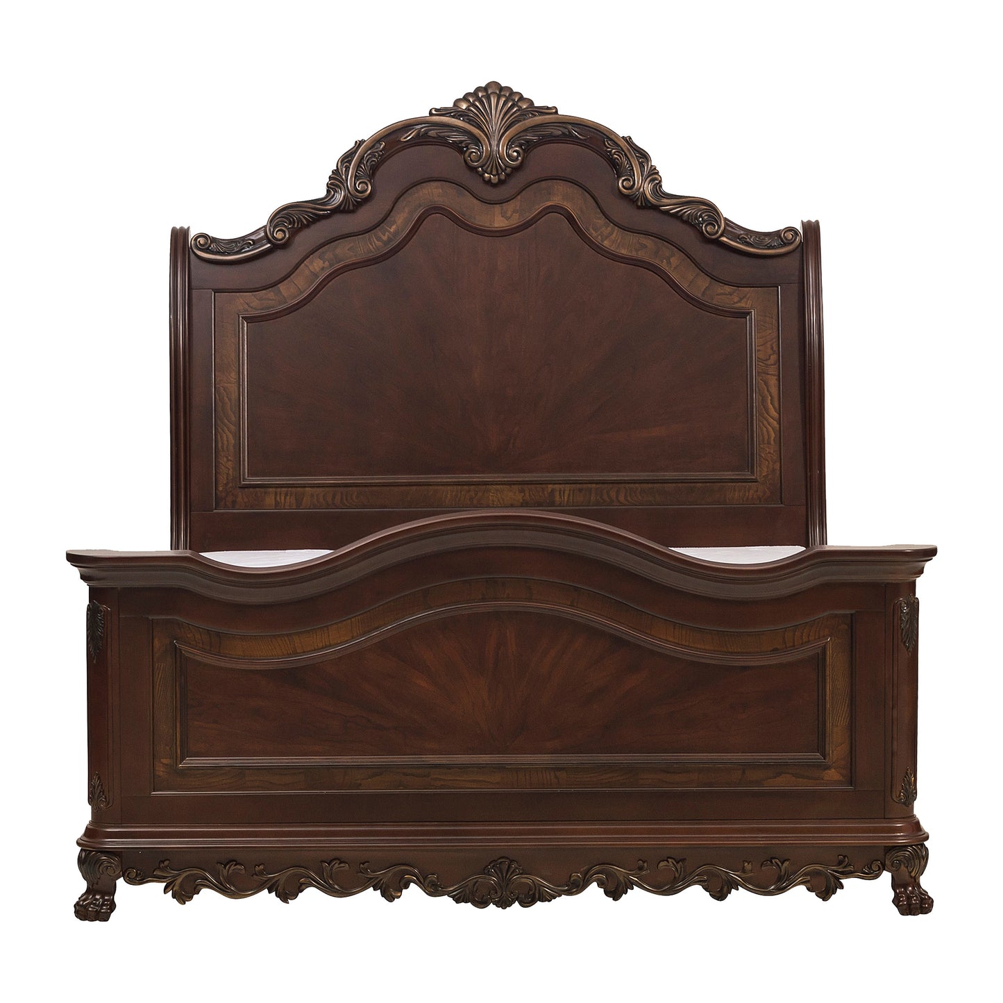 2243SL-1* - (3)Queen Sleigh Bed
