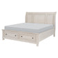 2259KW-1CK* - (3) California King Platform Bed with Footboard Storage