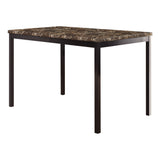 2601-48 - Dining Table, Faux Marble Top