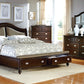2615KDC-1EK* - (3)Eastern King Sleigh Platform Bed