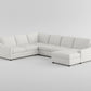 9277VR*42LRC - (4)4-Piece Sectional with Right Chaise