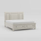 2259KGY-1CK* - (3) California King Platform Bed with Footboard Storage