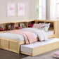 B2043BC-1BCR* - (4) Twin Bookcase Corner Bed with Twin Trundle