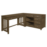 4522*3 - 3pc Corner Desk (Desk+Corner+Credenza)